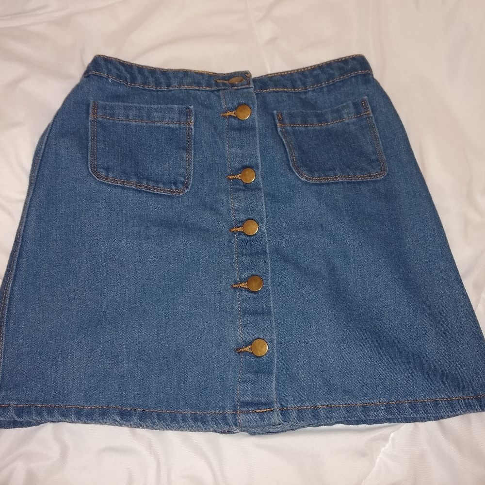 Jean skirt